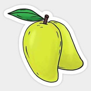 Mango hand drawn fruits summer Sticker